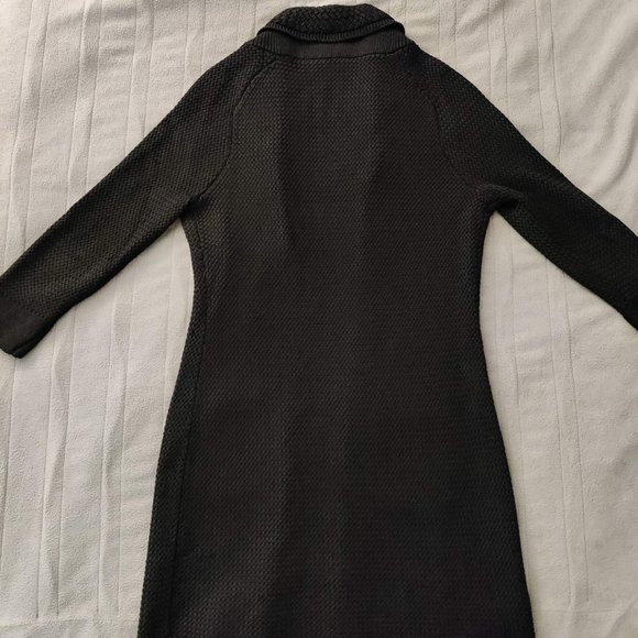 Elie Tahari Black Knit Silk/Cotton Cardigan Size Small - Picture 16 of 16